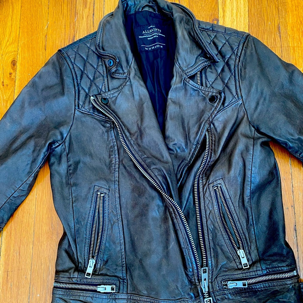 Allsaints leather jacket!